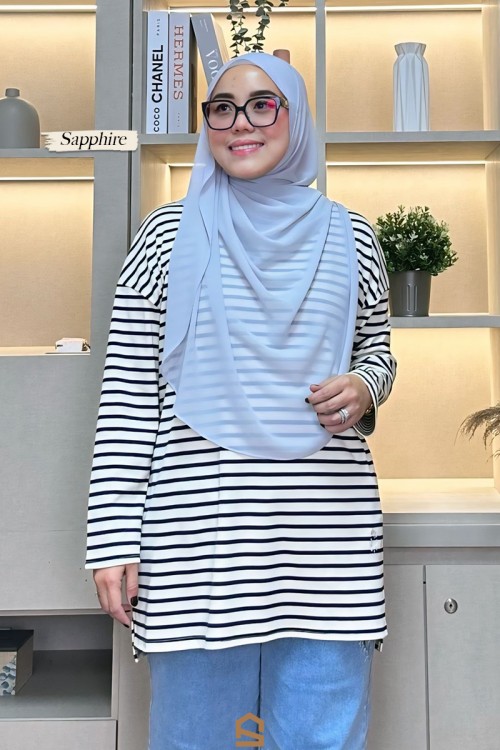 Gianna Shirt - Sapphire