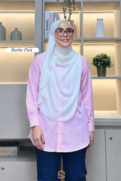 Evie Stripe - Barbie Pink