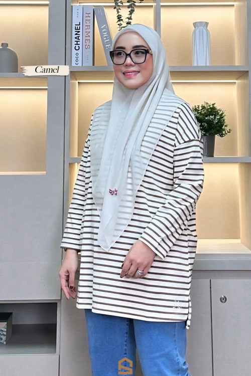 Gianna Shirt (Pre-Order) - Camel