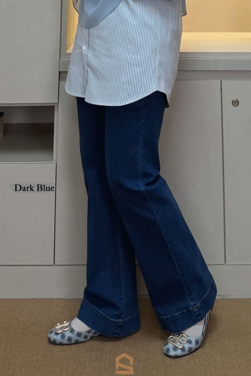Madelyn Bootcut - Dark Blue