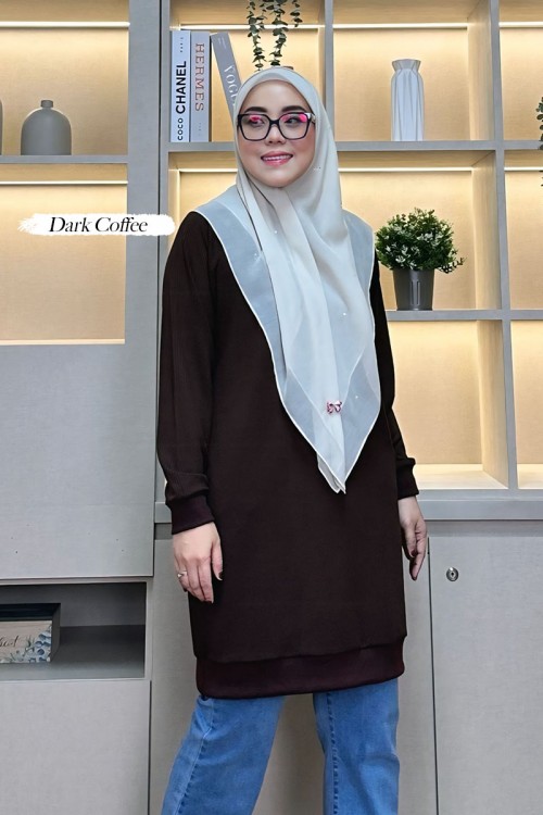 Yara Top - Dark Coffee
