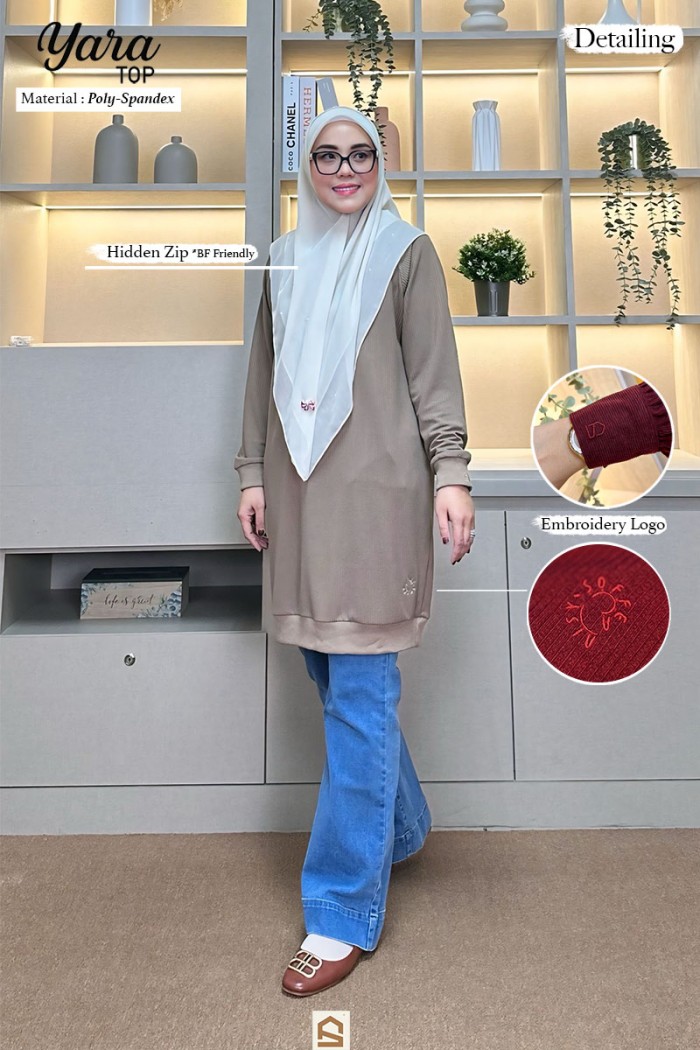 Yara Top - Faded Rose
