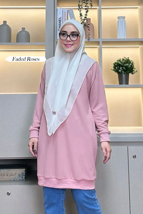 Yara Top - Faded Rose