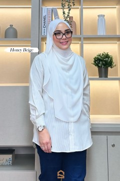 Evie Stripe - Honey Beige
