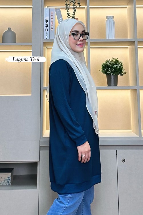 Yara Top - Laguna Teal