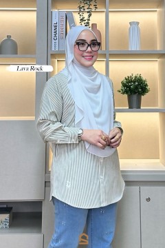 (Pre Order) Evie Stripe V2 - Lava Rock