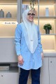 Pre-Order Everly Ribbon - Powder Mist