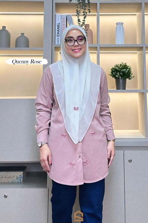 Pre-Order Everly Ribbon - Quenny Rose