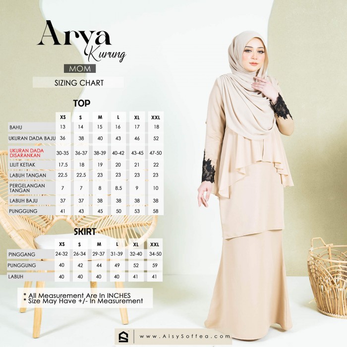 Arya : Kurung Mom - Sepia