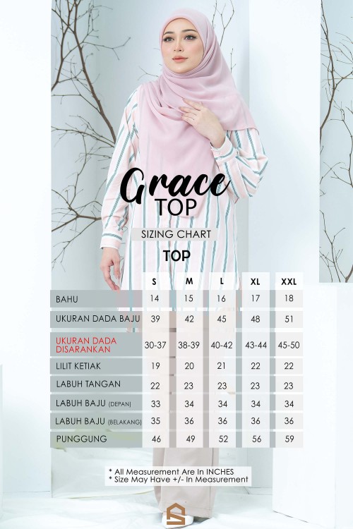 GRACE TOP - Petal Peach