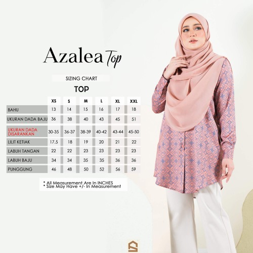 Azalea Top - Blizzard