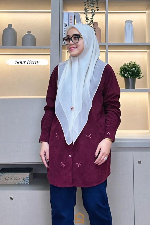 Pre-Order Everly Ribbon - Sour Berry