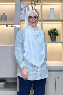 Evie Stripe - Vessel Gray