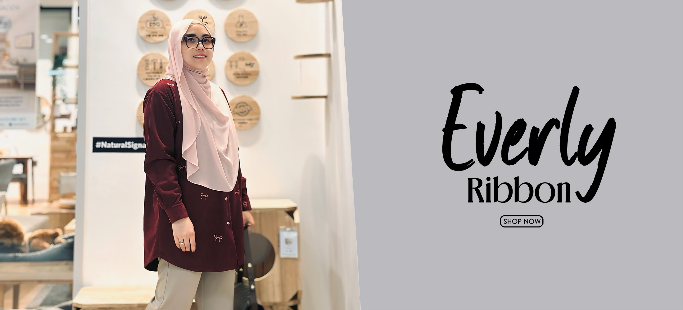 Banner Everly Ribbon